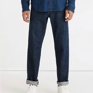 Relaxed Straight Selvedge Jeans in Coyle Wash